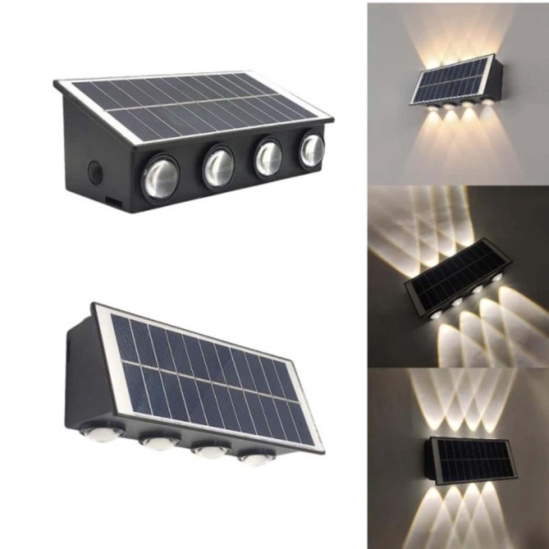 ECOPOWER - 4 EYE UP/DOWN كشاف حديقة طاقة شمسية طوفة