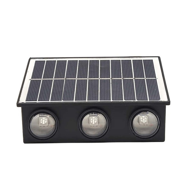 ECOPOWER-SOLAR WALL LED COB LIGHT DUAL DIRECTION 3EYE
