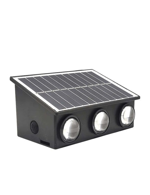 ECOPOWER - 3 EYE UP/DOWN كشاف حديقة طاقة شمسية طوفة