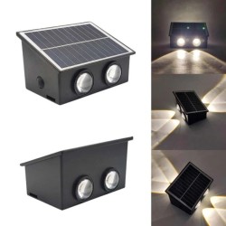 ECOPOWER - 2 EYE UP/DOWN كشاف حديقة طاقة شمسية طوفة