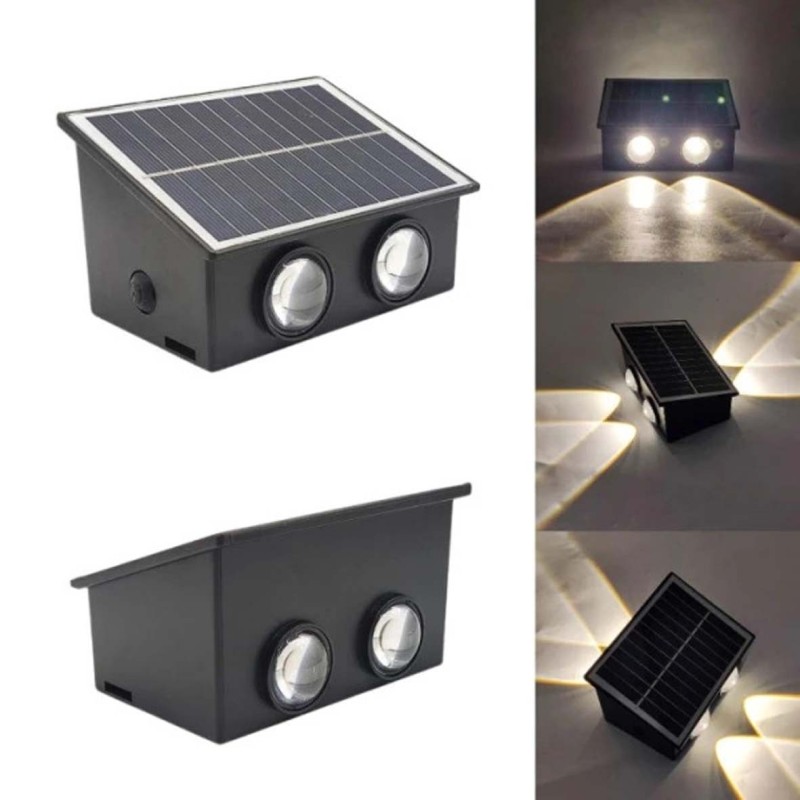 ECOPOWER - 2 EYE UP/DOWN كشاف حديقة طاقة شمسية طوفة