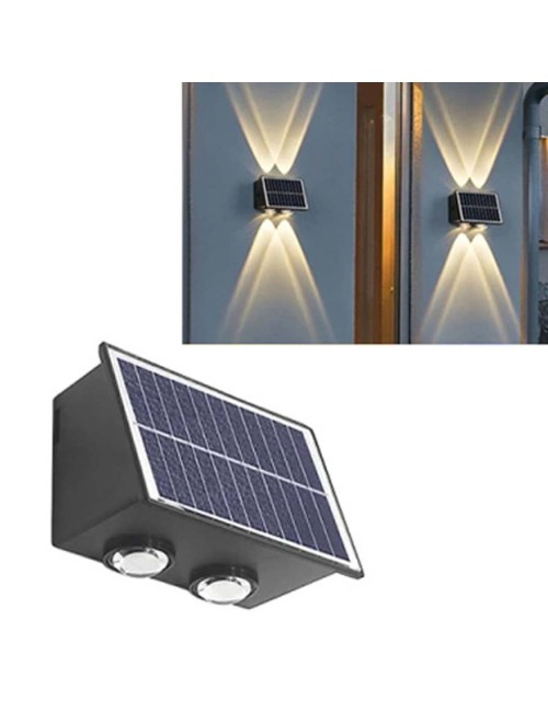 ECOPOWER-SOLAR WALL LED COB LIGHT DUAL DIRECTION 2EYE