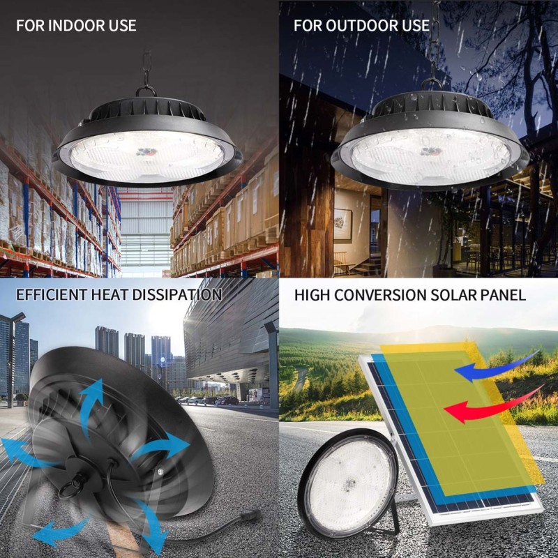 ECOPOWER -UFO 500W IP65 كشاف هاي باي