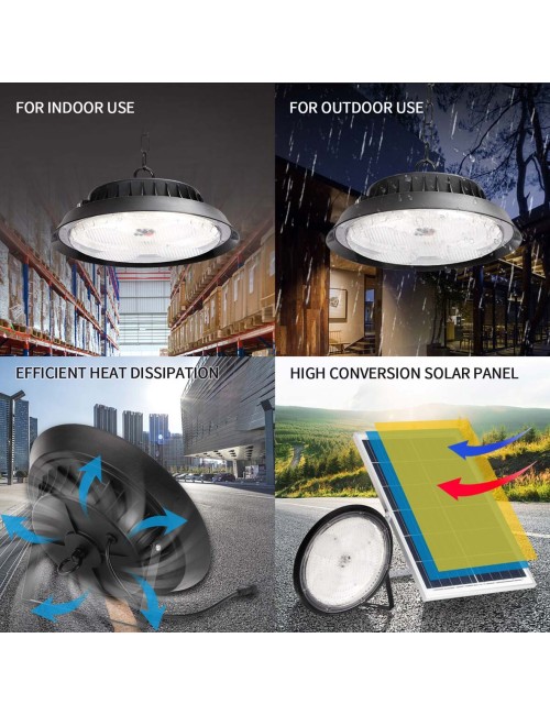 ECOPOWER -UFO 500W IP65 كشاف هاي باي
