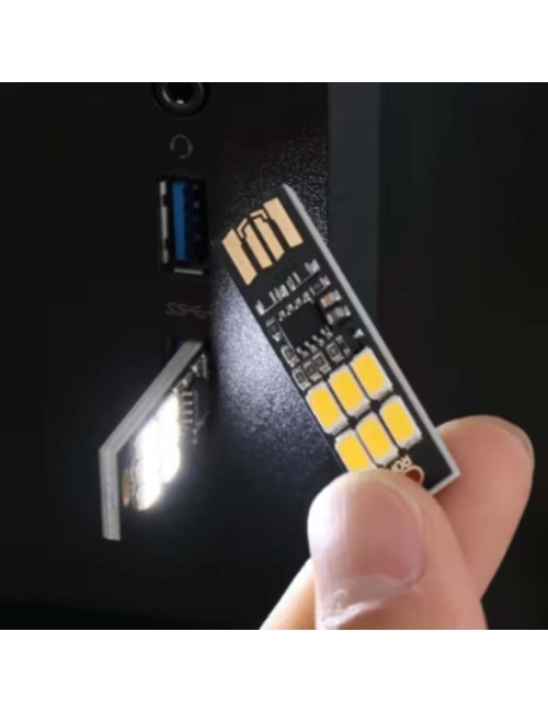 T10-USB-6SMD-5730-Y لمبة LED ابيض صغير