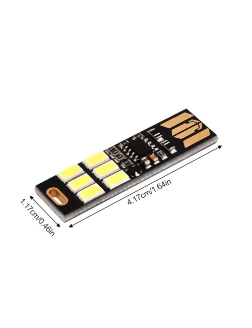T10-USB-6SMD-5730-Y لمبة LED ابيض صغير