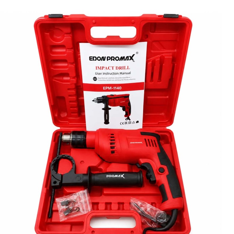 EDON EMP-1140 - IMPACT DRILL 950W 0-3100RPM 13MM
