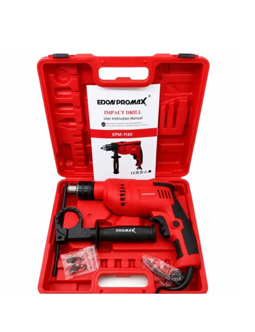 EDON EMP-1140 - IMPACT DRILL 950W 0-3100RPM 13MM