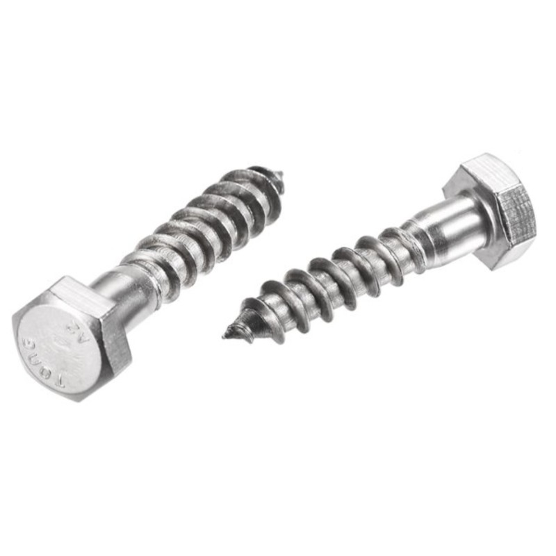 برغي تلفون 5/16"×50 8ملي جلفنايز TWN