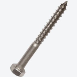 برغي تلفون 5/16"×75 8ملي جلفنايز TWN