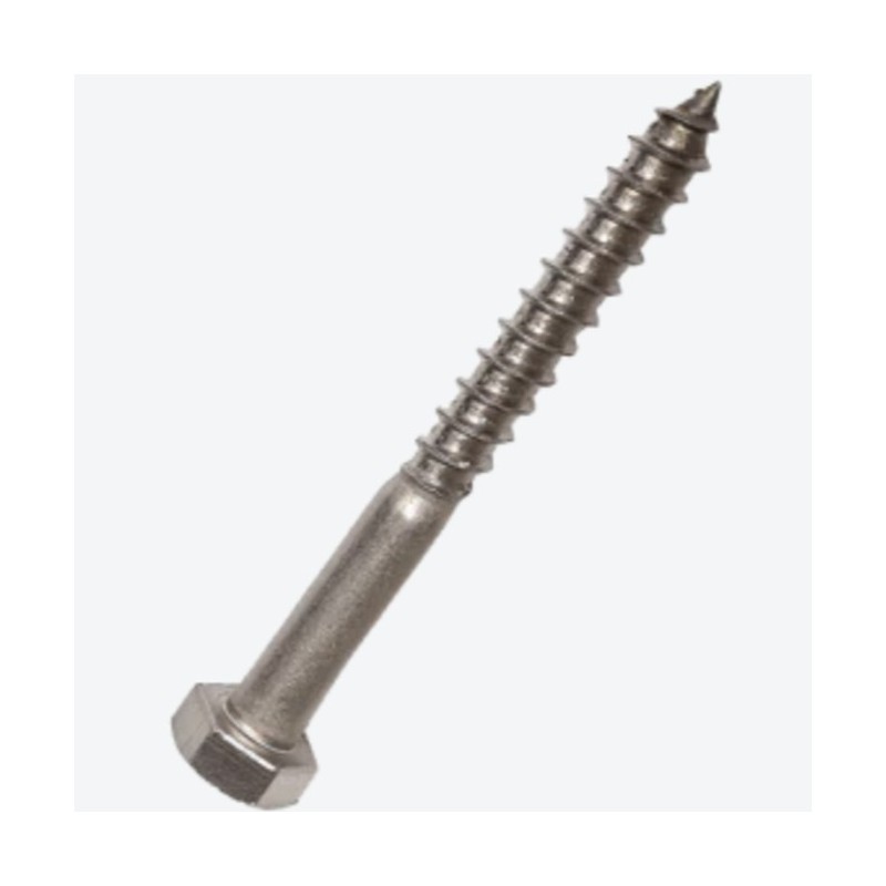 برغي تلفون 5/16"×75 8ملي جلفنايز TWN