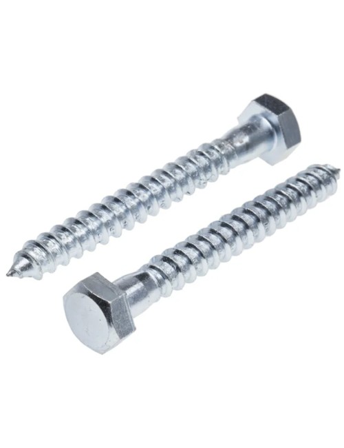 برغي تلفون 3/8"×100 10ملي جلفنايز TWN