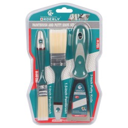 IT41878 PAINT BRUSH AND PUTTY KNIFE SET
