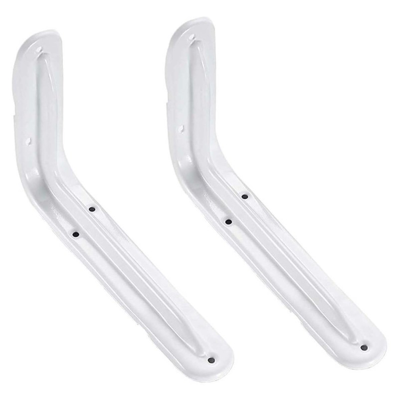 IT-40787- JIACEN 8''x10'' 2PCS/SET زاوية رف ابيض