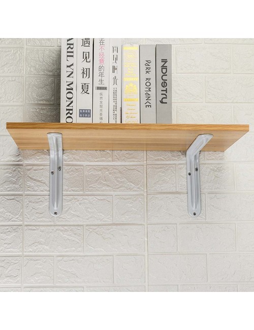IT-40787- JIACEN 8''x10'' 2PCS/SET زاوية رف ابيض