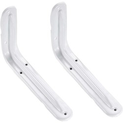 IT-40786- JIACEN 8''x6'' 2PCS/SET زاوية رف ابيض