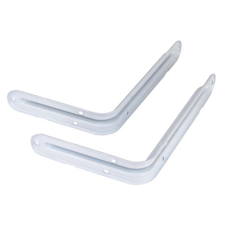 IT-40786- JIACEN 8''x6'' 2PCS/SET زاوية رف ابيض