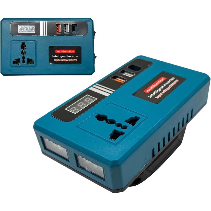 EZ-80909-7DC CONVERTER 21V-180V TO 220AC محول باتري CHN