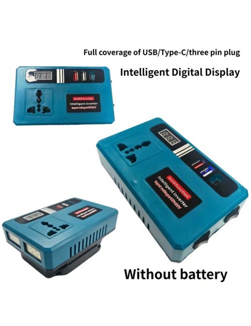 EZ-80909-7DC CONVERTER 21V-180V TO 220AC محول باتري CHN
