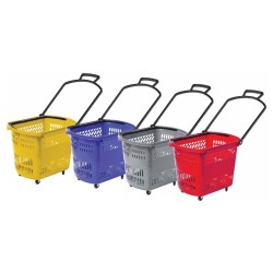 NA-74184-P SUPERMARKET PLASTIC SHOPPING BASKETS