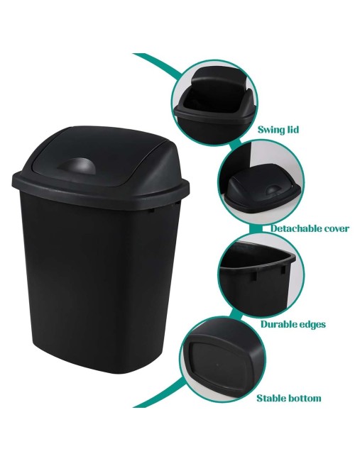 NA-55338-P/39390-P DUSTBIN 40LTR