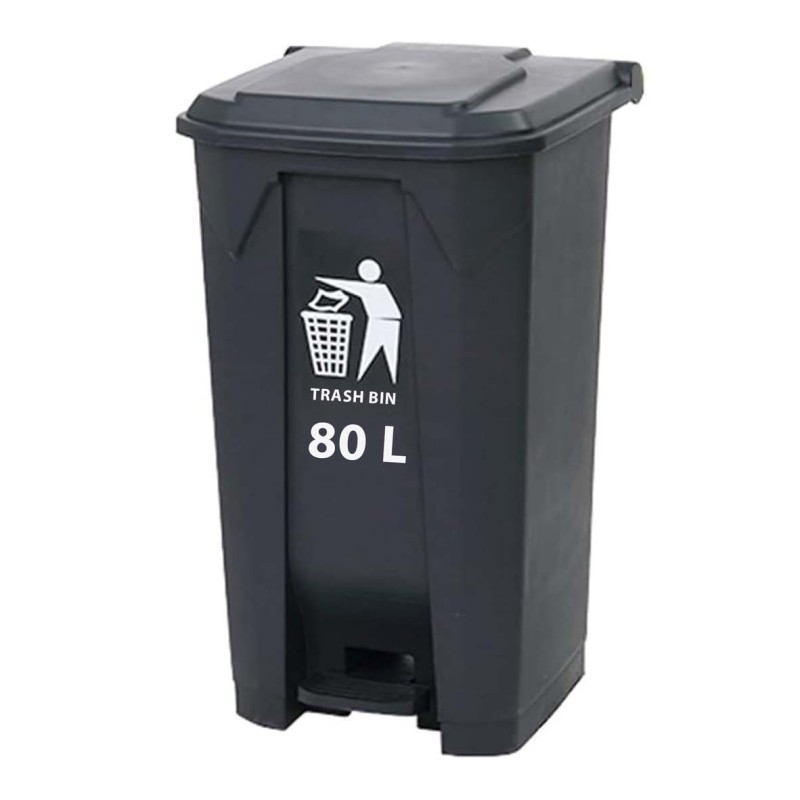 NA-74743-P DUSTBIN WITH PEDAL 80LTR