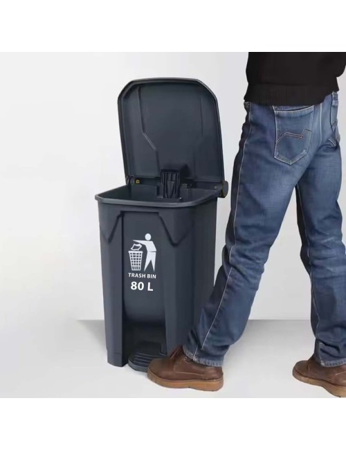 NA-74743-P DUSTBIN WITH PEDAL 80LTR