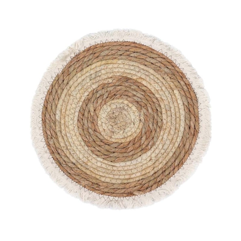 AE-33609/33612-HANDMADE JUTE ROUND RUG 1MTR