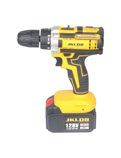 IT-41777 CORDLESS DRIL + IMPACT WRENCH 128 2 BATTARIES