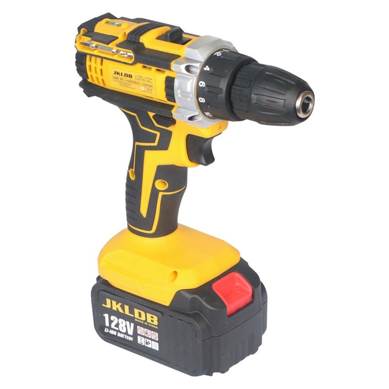 IT-41777 CORDLESS DRIL + IMPACT WRENCH 128 2 BATTARIES