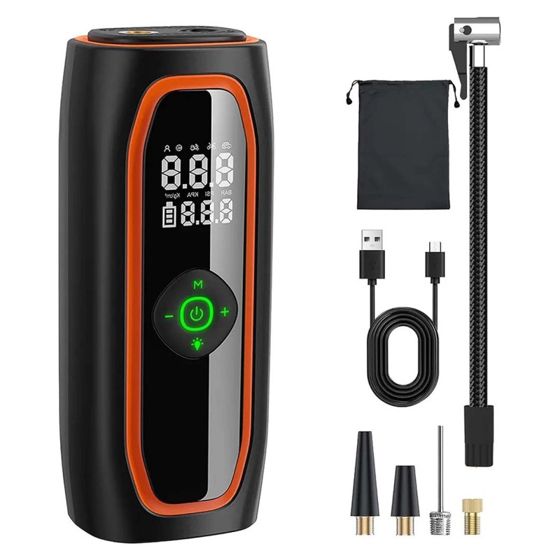 PDGA08BK CAR TIRE INFLATOR -BLACK
