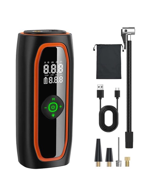 PDGA08BK CAR TIRE INFLATOR -BLACK