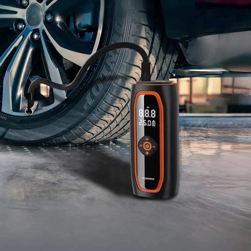 PDGA08BK CAR TIRE INFLATOR -BLACK