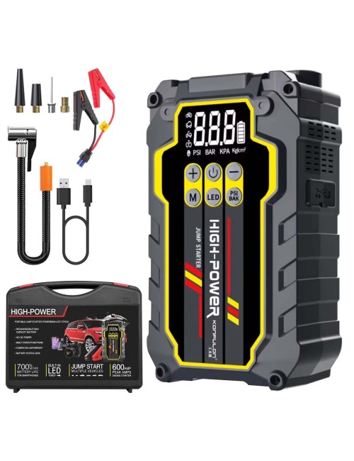 IT-80953 JUMP STARTER AND AIR COMPRESSOR