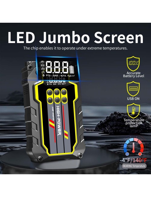 IT-80953 JUMP STARTER AND AIR COMPRESSOR