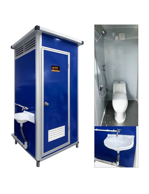 WSJ-DR-03 PORTABLE SITTING TOILET SET 1.1X1.1 X 2.30 MTR