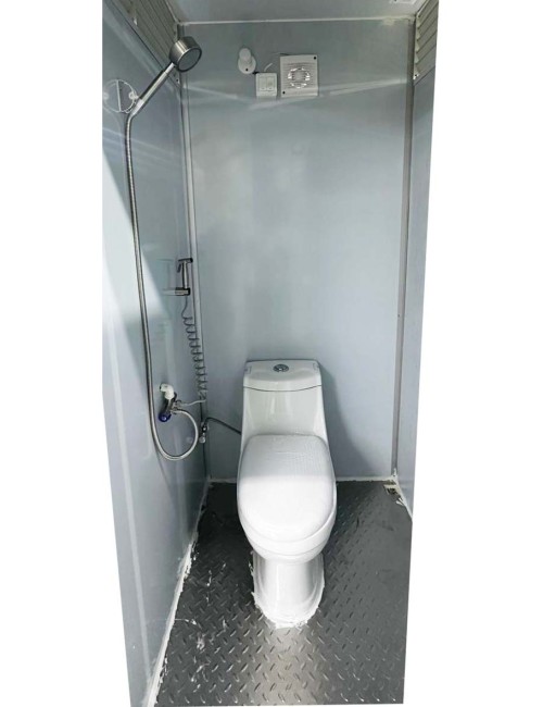 WSJ-DR-03 PORTABLE SITTING TOILET SET 1.1X1.1 X 2.30 MTR