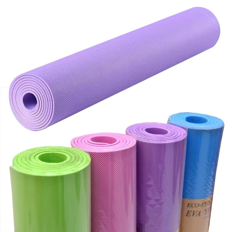 HB-30003-ECO FRINDLY EVA YOGA MAT 6MM THICKNESS 61CMX173CM