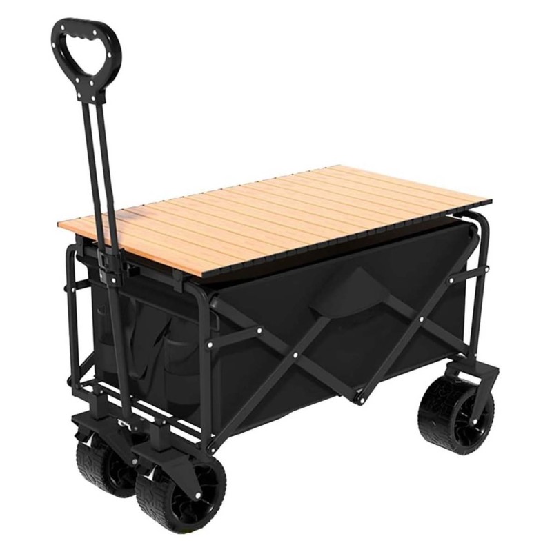 LB-20795 - عربانة مزرعة خام جيشي 4عجل متحرك تاير مع طبق طاولة