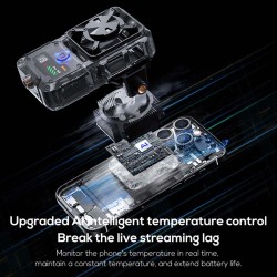 MEMO DL23- MAGNETIC MOBILE COOLER,COOLING FAN