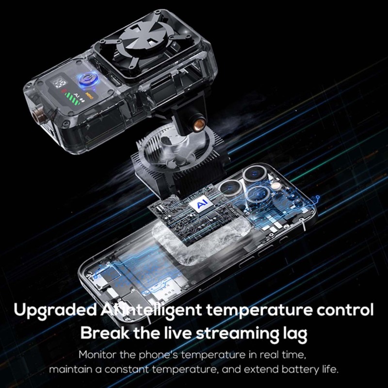 MEMO DL23- MAGNETIC MOBILE COOLER,COOLING FAN