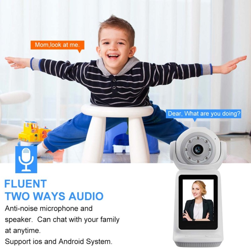 C31/QP003-W SMART VIDEO CALLING CAMERA كاميرا مراقبة مع اتصال