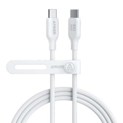 ANKER 544-USB-C TO USB-C CABLE (6FT BIO-BASED) 140W WHITE