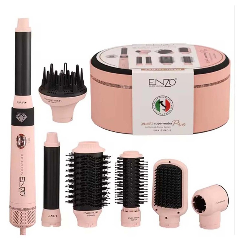 ENZO-4133PRO- 6-IN-1 ELECTRIC HAIR STYLING,HAIR STAIGHTENER