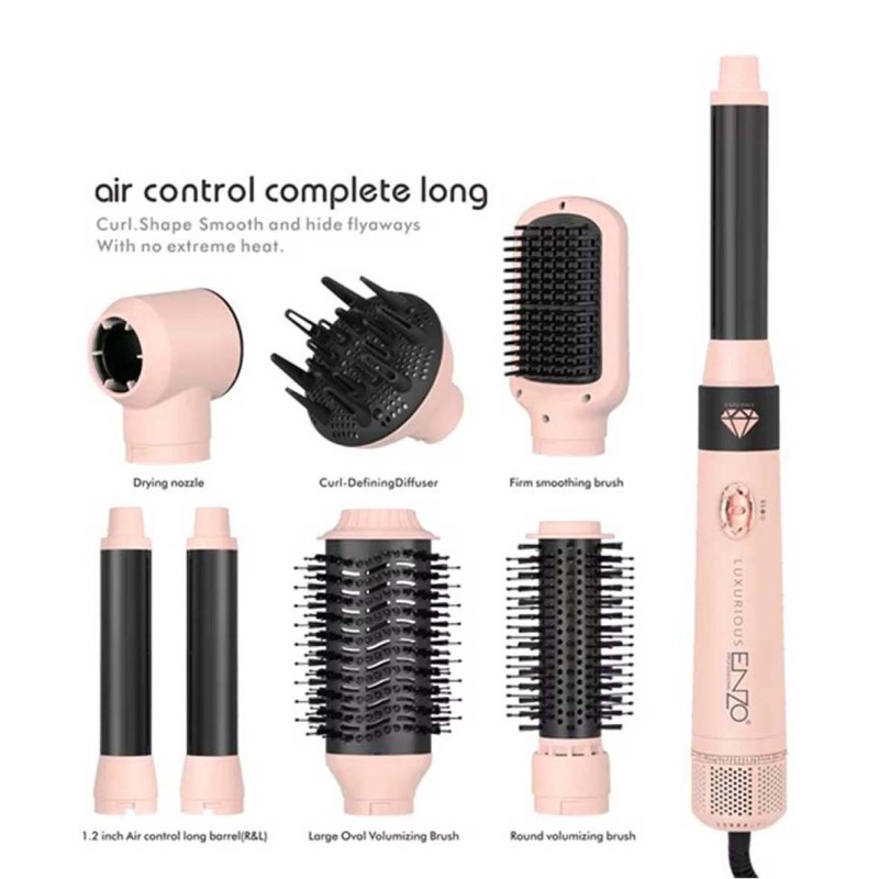 ENZO-4133PRO- 6-IN-1 ELECTRIC HAIR STYLING,HAIR STAIGHTENER