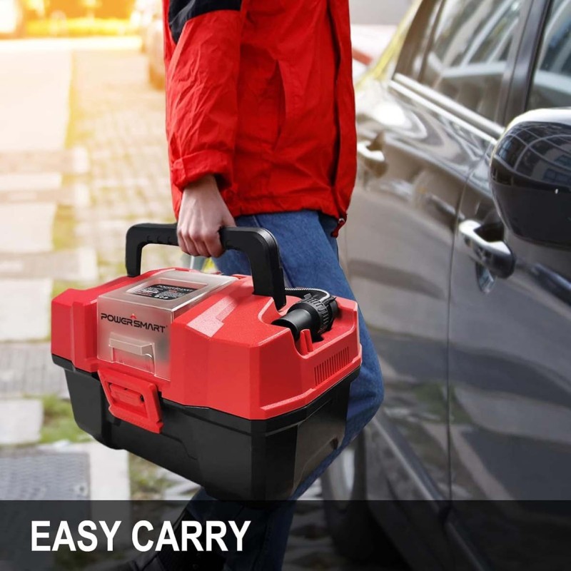EPM-VC15- CORDLESS WET & DRY VACUUM CLEANER 36V 4.0AH 180W 15LTR