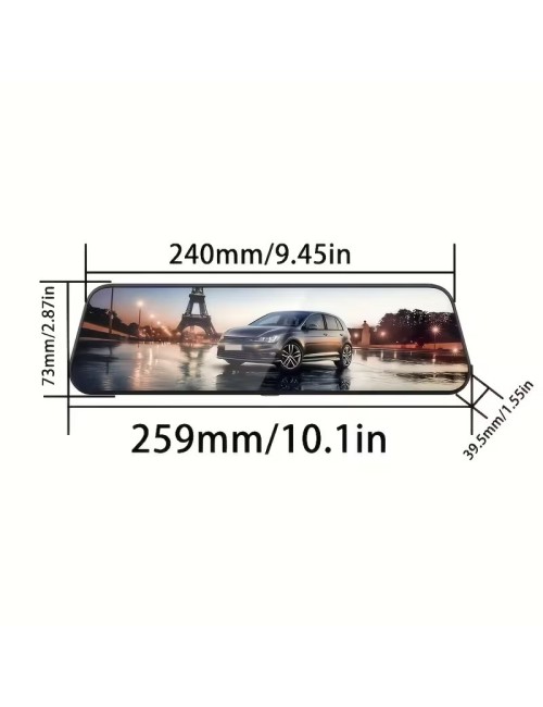 S10W7 CAR DVR VIDEO DASH CAM 1080P