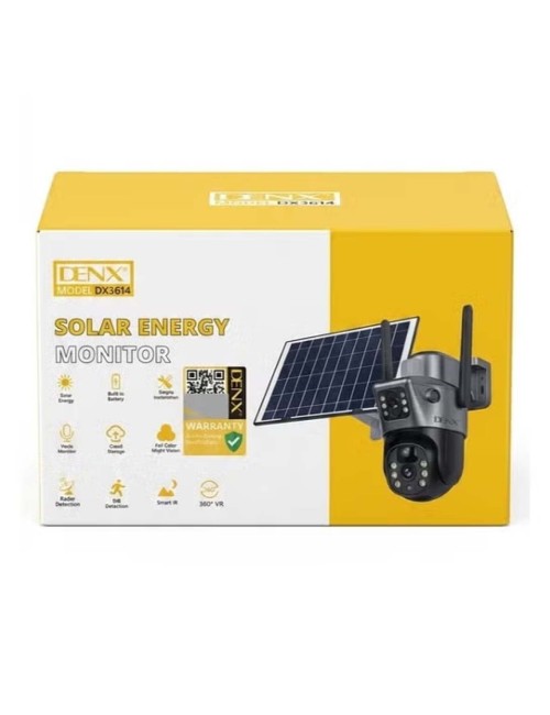 DENX DX3614 SOLAR POWER HIGH RESOLUTION SMART CAMERA