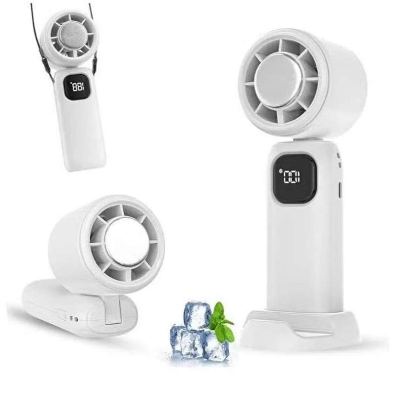 DENX DX2669 PORTABLE HANDHELD HIGH SPEED COOLING FAN 4000mAH