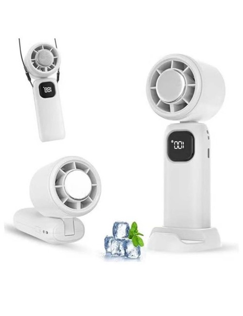 DENX DX2669 PORTABLE HANDHELD HIGH SPEED COOLING FAN 4000mAH